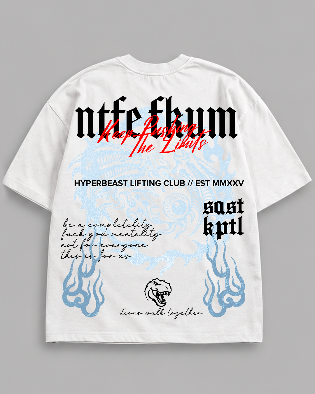 OVERSIZED NTFE FKUM